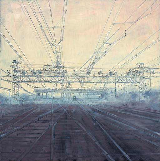 Skylines &nbsp;&nbsp;&nbsp; 24 x 24 &nbsp;&nbsp;&nbsp; from the <u>Railroad</u> Gallery