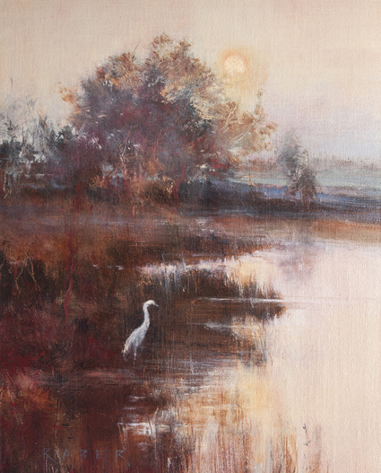 There is no place I love to paint more&ensp;than the Newport Backbay