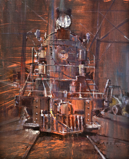 Nevada Northern Railways Locomotive 93 was delivered here, to the East Ely Yard, over 100 years ago