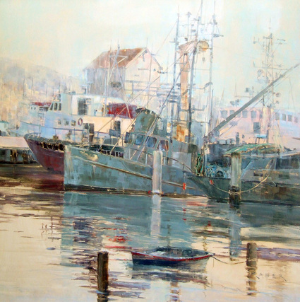 It was a perfect Saturday afternoon at the Santa Barbara harbor