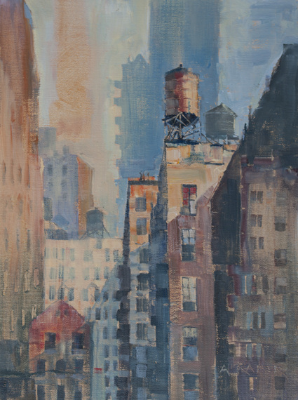 Water towers are everywhere in NYC if that is what you are looking for